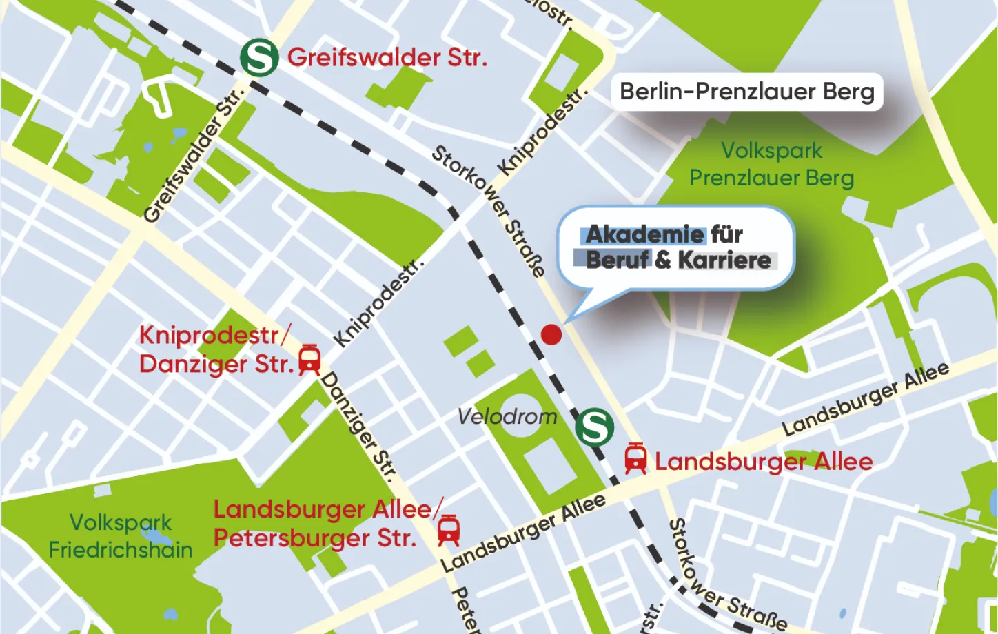 Akademie Lageplan Berlin